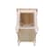 International Concepts Rectangle Josephine Solid Wood End Table with Shelf -, 18 in W, 24 in L, 24 in H, Wood, Unfinished OT-19E - alternate 6